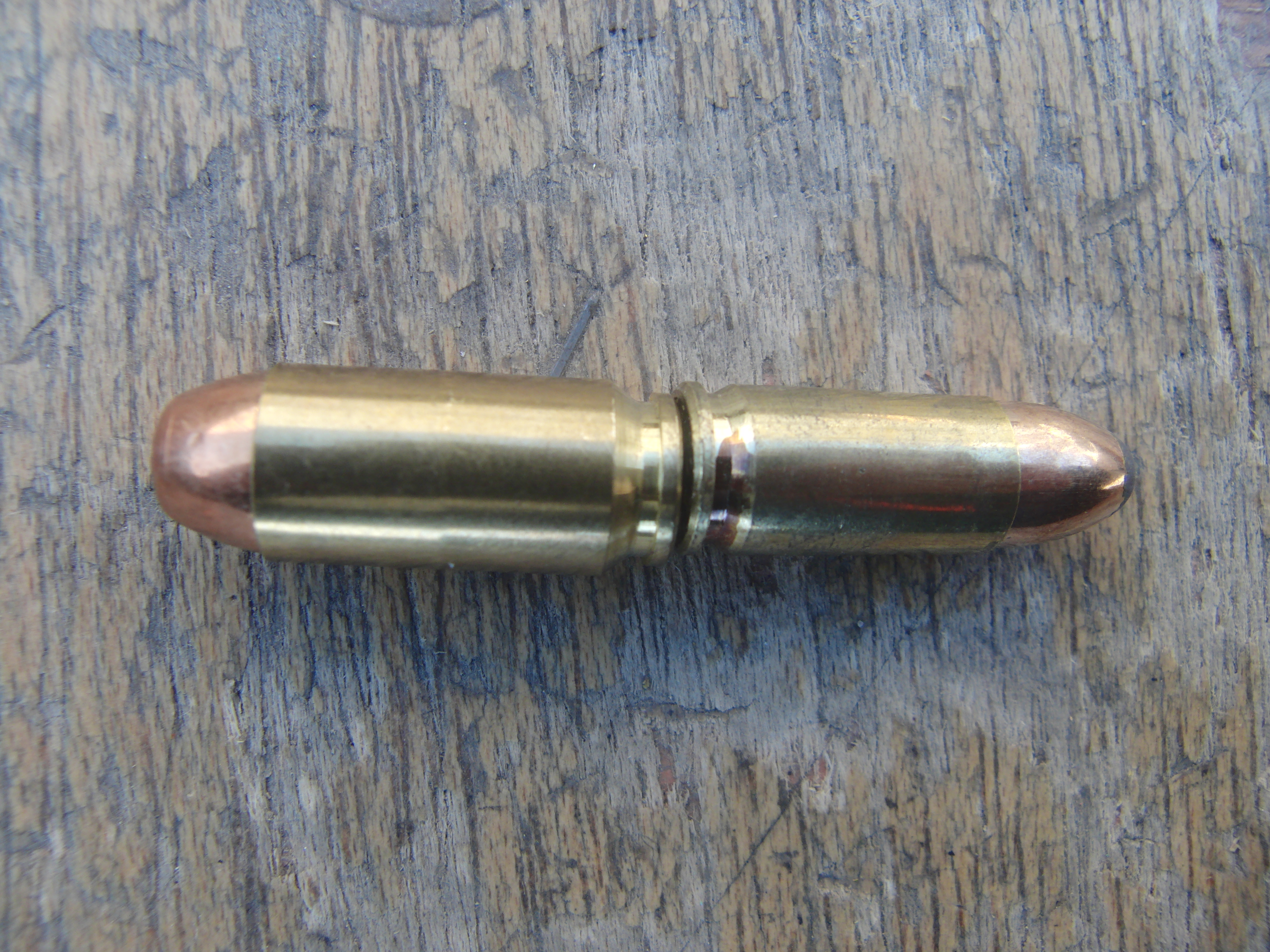 Comparativa culotes de la vaina 9 mm P y .41 AE